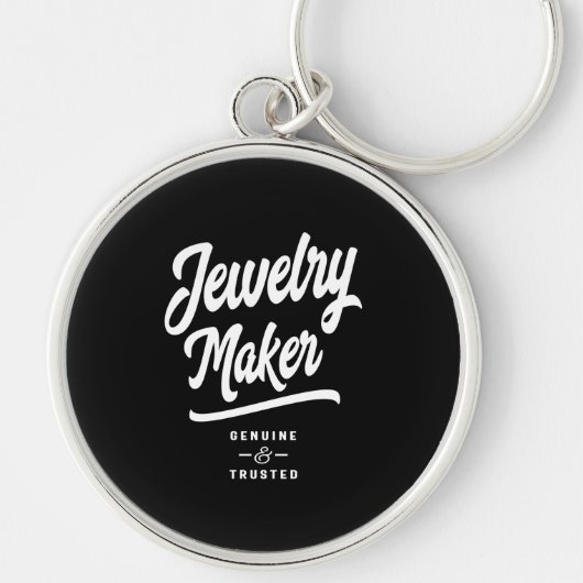 Jewelier Maker Job Title Gift Schlüsselanhänger (Vorne)