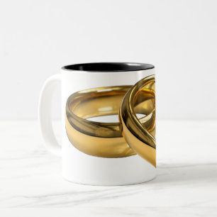 Jewelier Wedding Rings Feather Zweifarbige Tasse