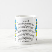 Jewell Familien-Wappen Tasse (Mittel)