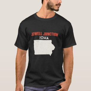 Jewell Junction Iowa USA Staat America Travel Iowa T-Shirt