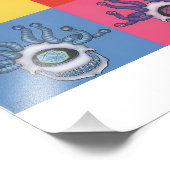 Jewelled Beholder Print Fotodruck (Ecke)