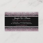 Jewelry Diamond Visitenkarte (Rückseite)