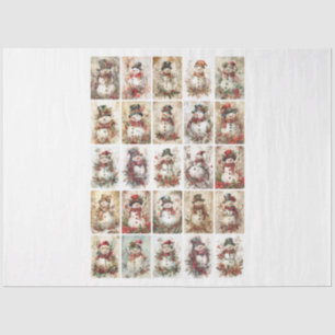 Jewelry Maker Snowman Seidenpapier