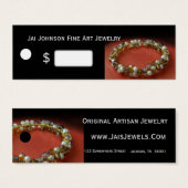 Jewelry Merchandise Price Tags (Vorne & Hinten)