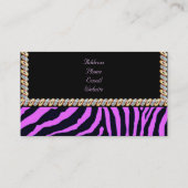 Jewels Business Card Visitenkarte (Rückseite)