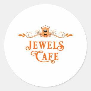 Jewels Cafe Aufkleber