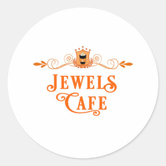 Jewels Cafe Aufkleber