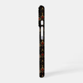 Jewels Elegant Pattern iPhone 16 Hülle (Linke Seite)