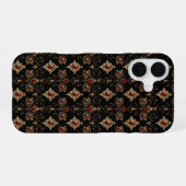 Jewels Elegant Pattern iPhone 16 Hülle (Rückseite (Horizontal))