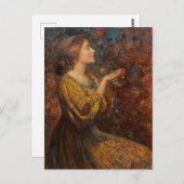 Jewels Thomas Edwin Mostyn Art Postkarte (Vorne/Hinten)