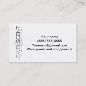 JewelScent Visitenkarte (Rückseite)