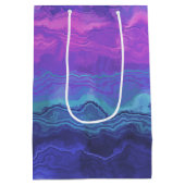 jeweltone agate ombre :  mittlere geschenktüte (Rückseite)