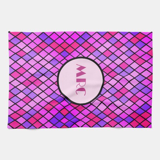 Jeweltone Diamonds Geschirrtuch (Horizontal)