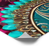 Jeweltone Paisley Poster 1 (Ecke)