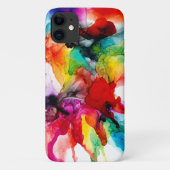 Jeweltone Prism - Aquarell Case-Mate iPhone Hülle (Rückseite)