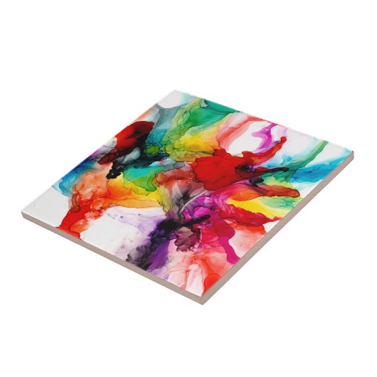 Jeweltone Prism - Aquarell Fliese (Seite)