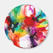 Jeweltone Prism - Aquarell Magnet (Vorne)