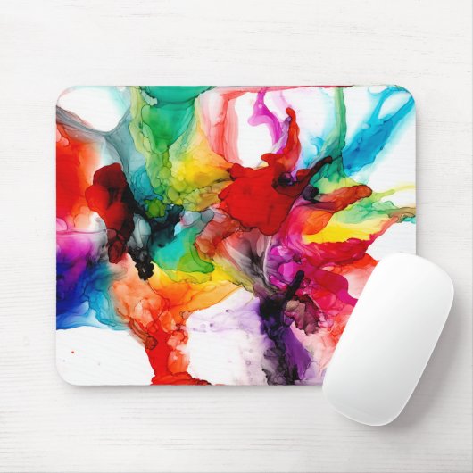 Jeweltone Prism - Aquarell Mousepad (Mit Mouse)