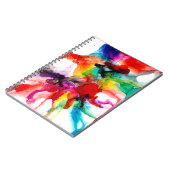 Jeweltone Prism - Aquarell Notizblock (Linke Seite)