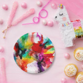 Jeweltone Prism - Aquarell Pappteller (Party)