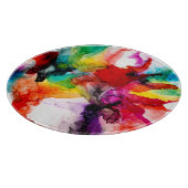 Jeweltone Prism - Aquarell Schneidebrett (Ecke)