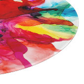 Jeweltone Prism - Aquarell Schneidebrett (Ecke)