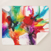 Jeweltone Prism - Aquarell Sherpadecke (Vorderseite (Horizontal))