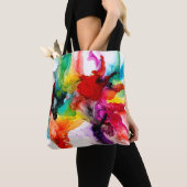 Jeweltone Prism - Aquarell Tasche (Von Nahem)