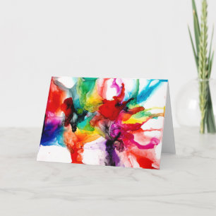 Jeweltone Prism - Wasserfarbe Karte