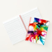 Jeweltone Prism - Wasserfarbe Notizblock (Innenseite)