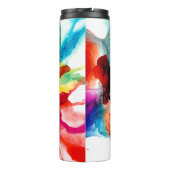 Jeweltone Prism - Wasserfarbe Thermosbecher (Rückseite)