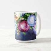Jeweltone Tree Ornaments Kaffeetasse (VorderseiteRechts)
