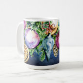 Jeweltone Tree Ornaments Kaffeetasse (Vorderseite Links)
