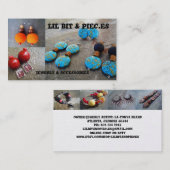 Jewerly und Zusatz-Visitenkarten Visitenkarte (Vorne/Hinten)