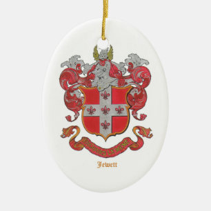 Jewett Wappen-Verzierung Keramikornament