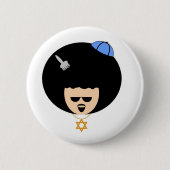 Jewfro Button (Vorderseite)