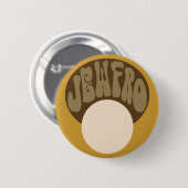 Jewfro Button (Vorne & Hinten)