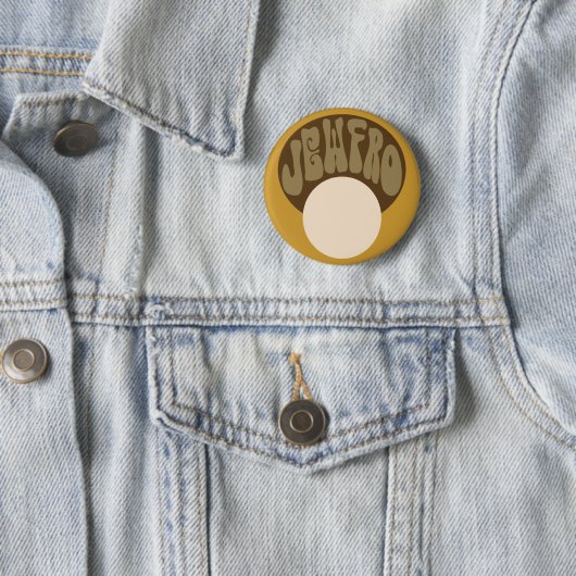Jewfro Button (Beispiel)