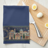 Jewish Al Netilat Yadayim Jerusalem Handwaschen Geschirrtuch (Viertel Falte)