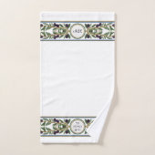 Jewish Al Netilat Yadayim Olive Branch Handwäsche Handtuch (Handtuch)