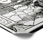 Jewish cabbalist holding a sephiroth poster (Ecke)