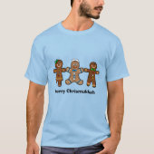 Jewish Gingerbread Man Chrismukkah T - Shirt (Vorderseite)