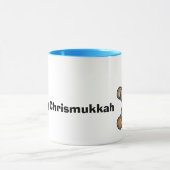 Jewish Gingerbread Man Chrismukkah Tasse (Zentrum)
