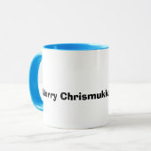 Jewish Gingerbread Man Chrismukkah Tasse (Vorderseite Links)