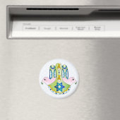 Jewish Hamsa Magnet (In Situ (Geschirrspüler))