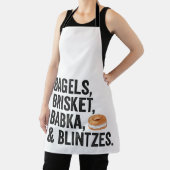 Jewish Hanukkah Bagels Brisket Bakka Blintzes Gesc Schürze (InSitu)