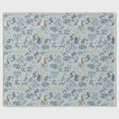 Jewish Happy Hanukkah Menorah & Olive Branches Geschenkpapier (Flach)