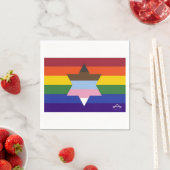 Jewish Include Pride Flag Napkins Serviette (Beispiel)