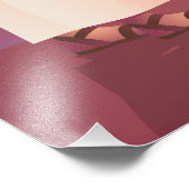 Jewish Man Blowing the Shofar Ram's Horn Fotodruck (Ecke)