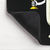 Jewish Pjs Hotdog Funny Food Hanukkah Pajamas Chan Mousepad (Ecke)